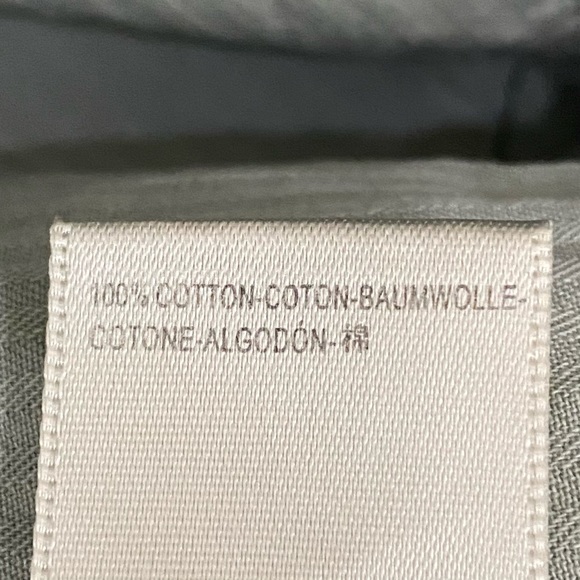 FREE PEOPLE We The Free Loving Good Vibrations Cutoff Olive Green Denim Shorts - Picture 12 of 13